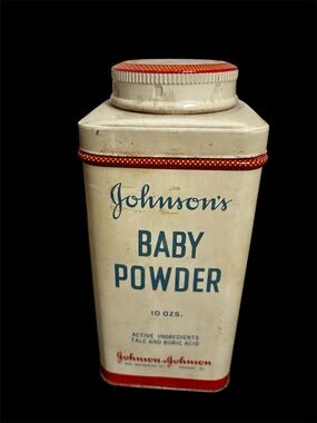 Johnson’s Baby Powder Vintage Container